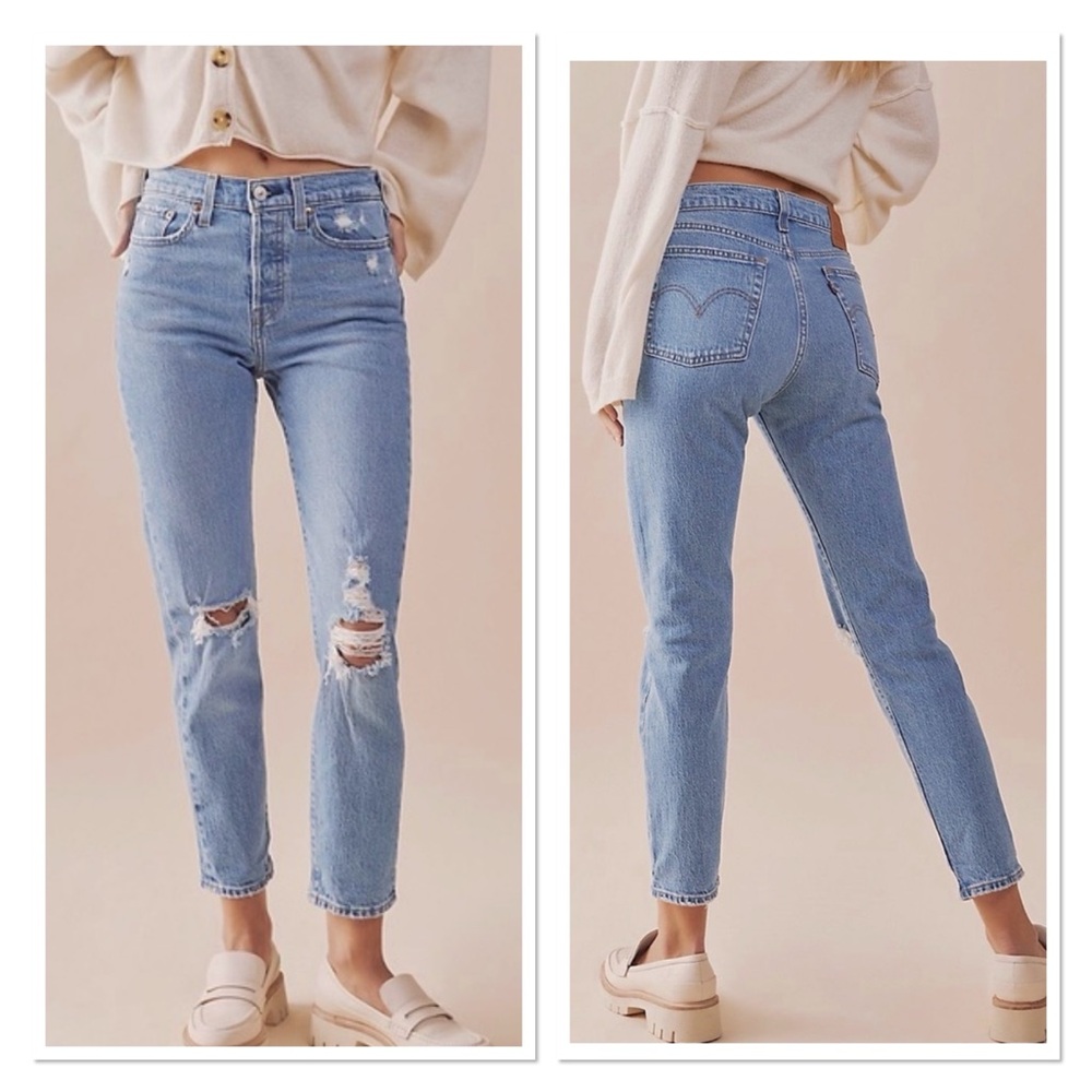 LEVI'S Wedgie Straight Leg Jeans